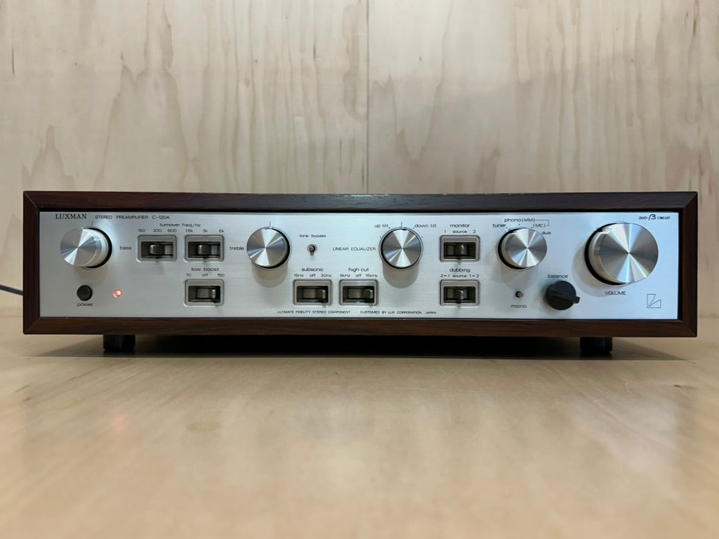 LUXMAN C-120A Stereo Preamplifier
