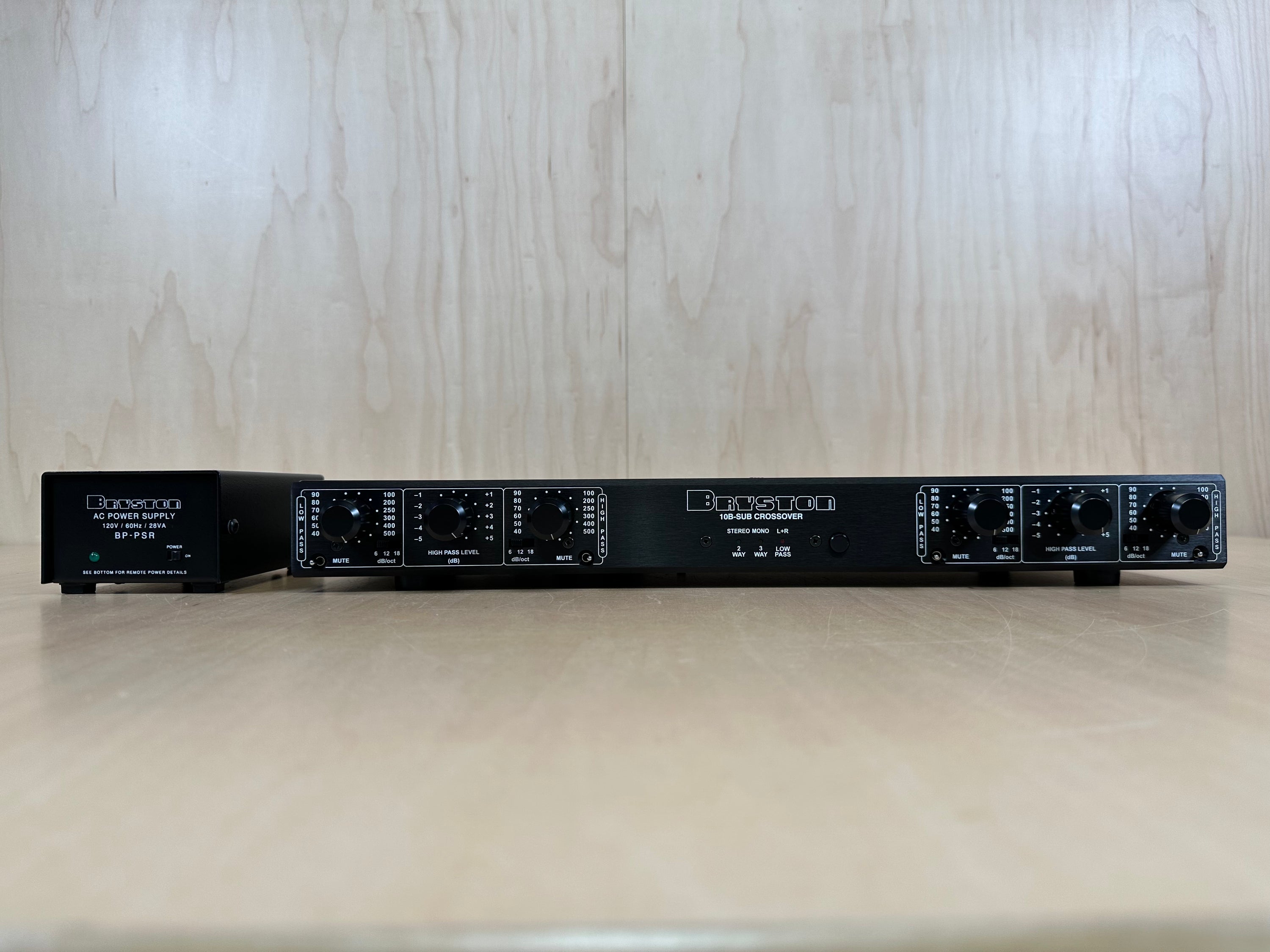 Bryston 10B Sub Crossover with BP-PSR External PS and XLR Jacks