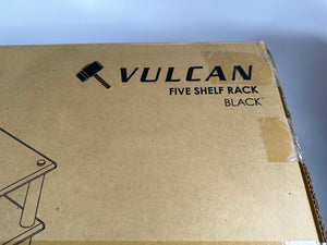 Pangea Audio Vulcan Five Shelf Rack in Black