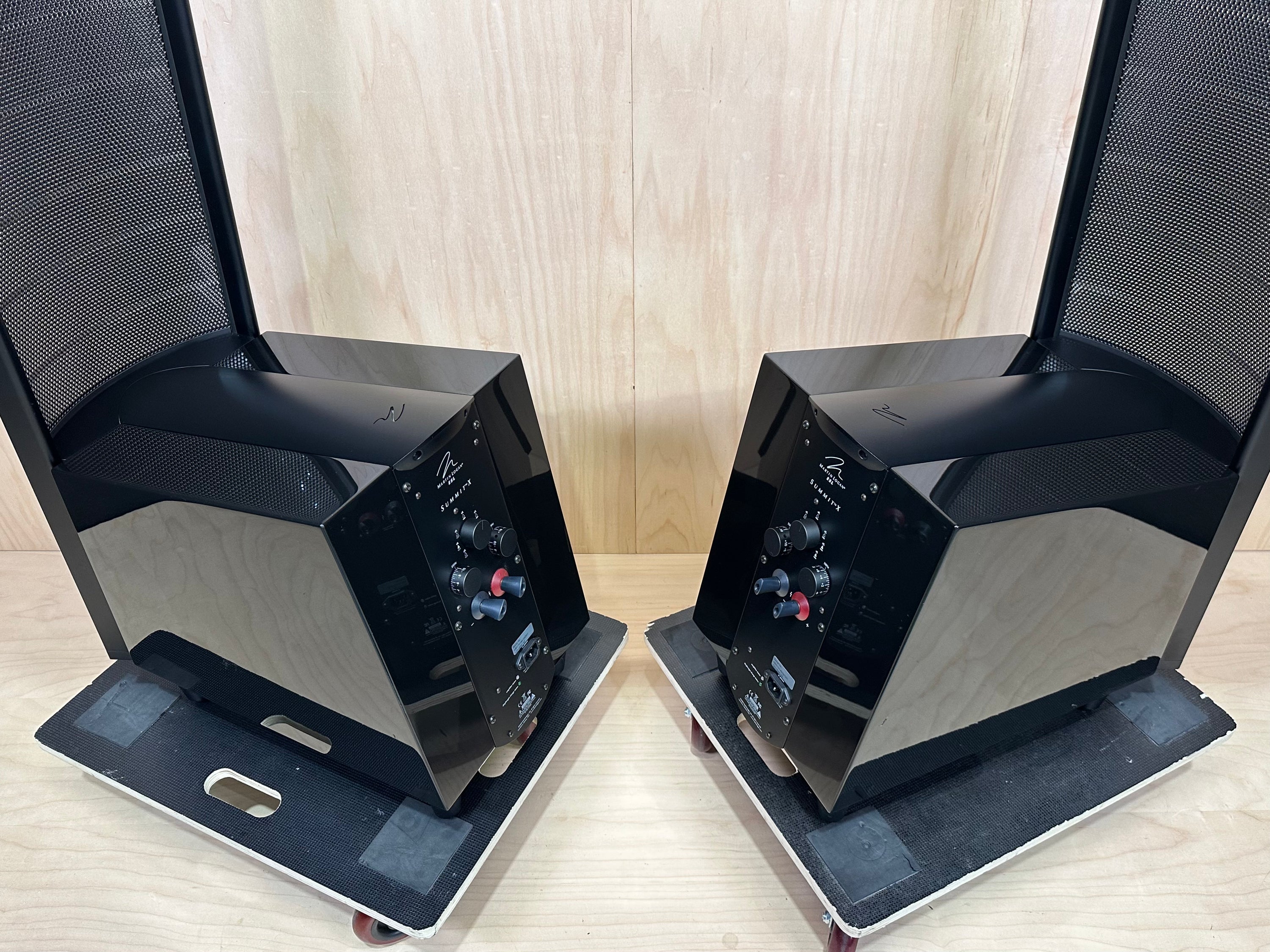 Martin Logan Summit X Speakers High Gloss Black