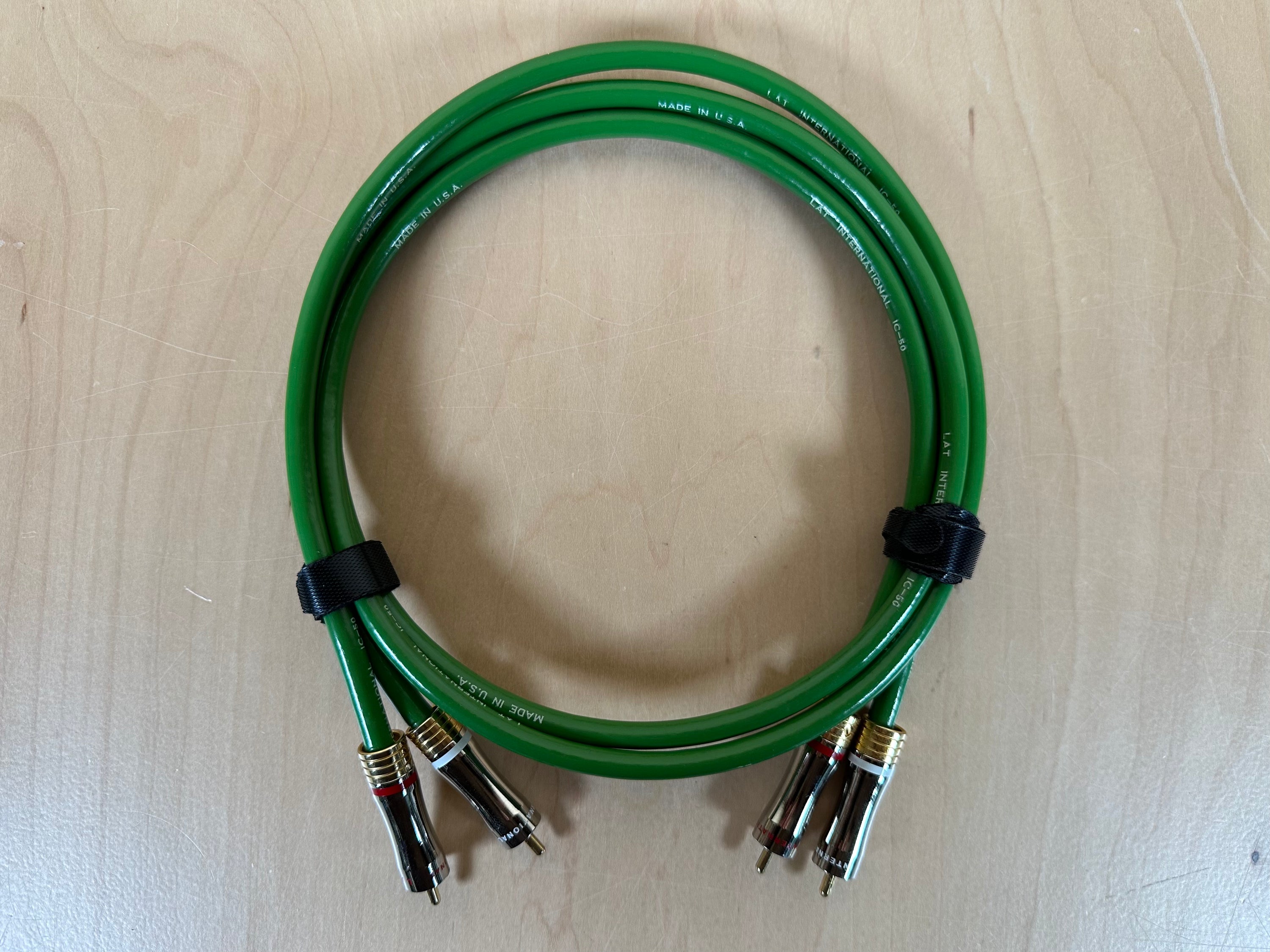 LAT International IC-50 RCA Interconnects 1 meter