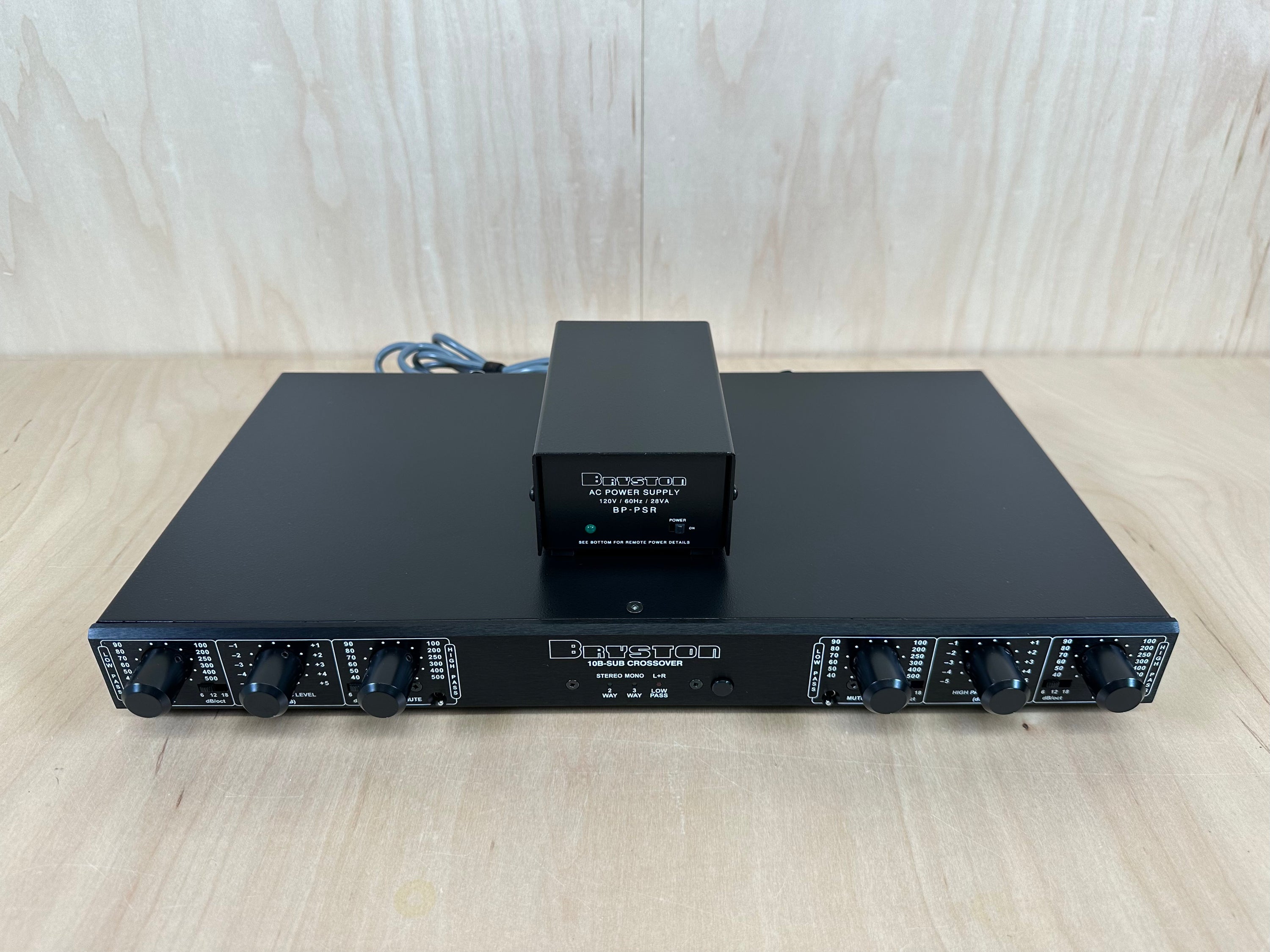 Bryston 10B Sub Crossover with BP-PSR External PS and XLR Jacks