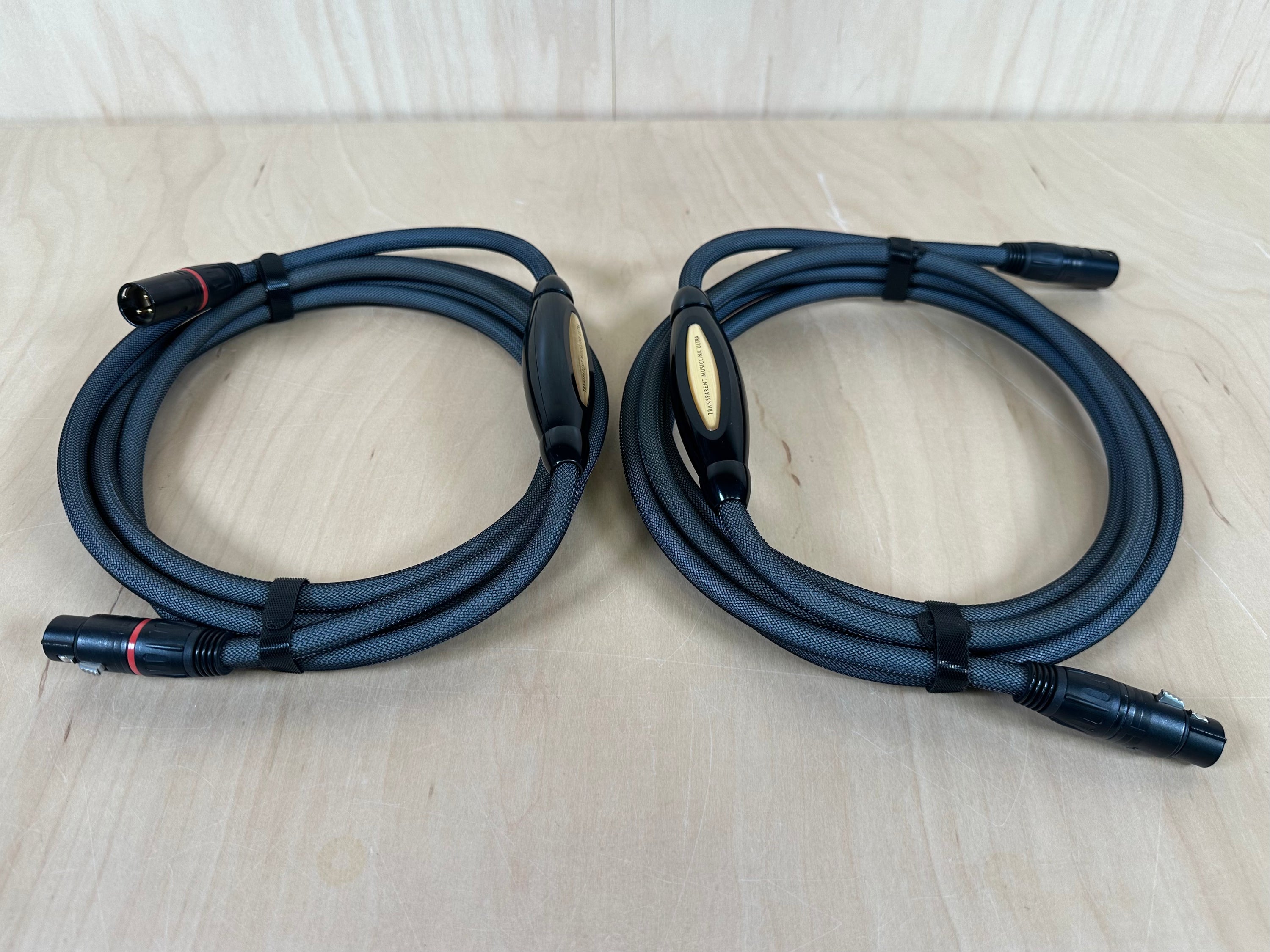 Transparent Audio MusicLink Ultra MM2 XLR Balanced Cables 3 Meters