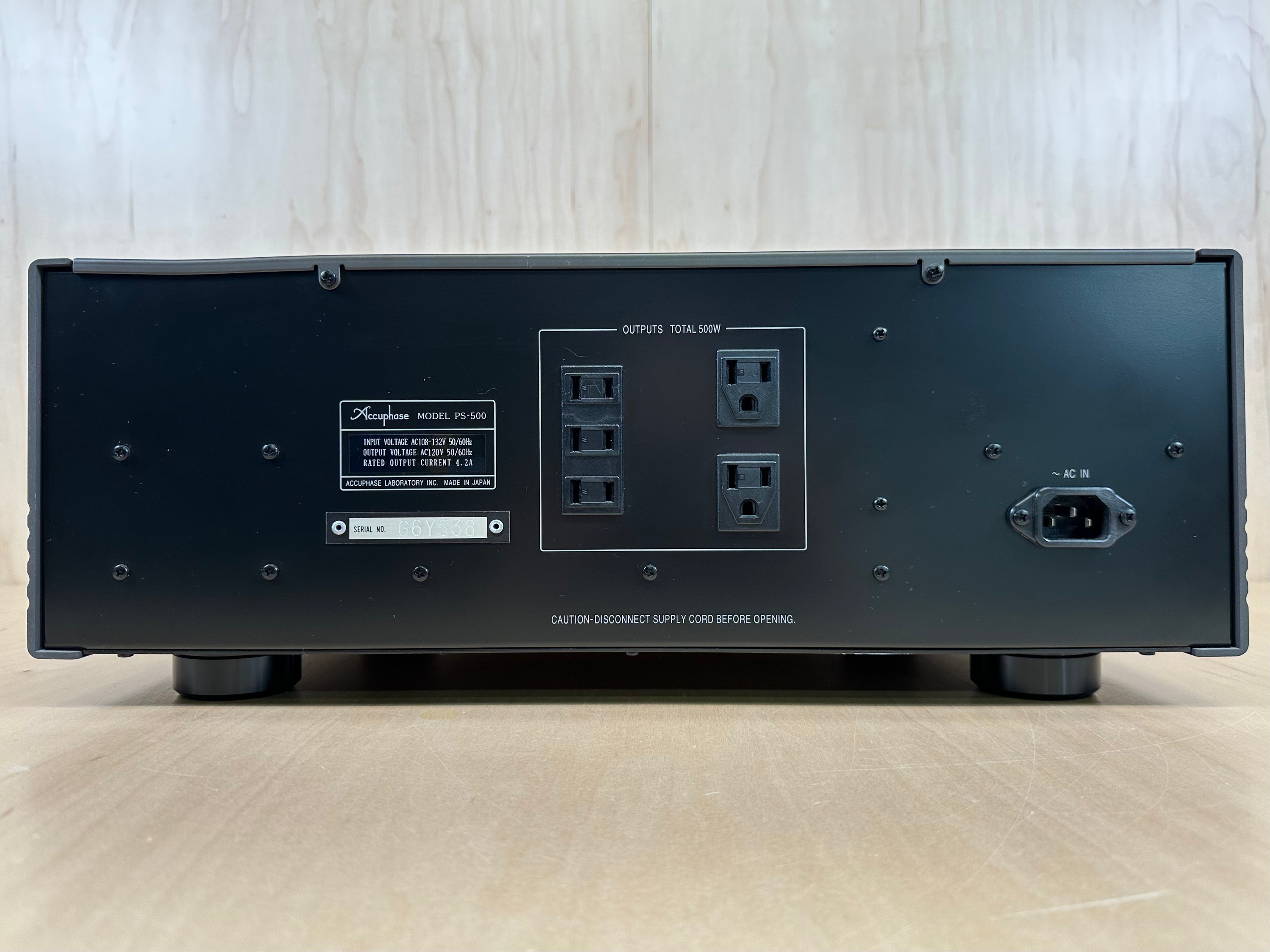 Accuphase PS-500 Clean Power Supply US Version