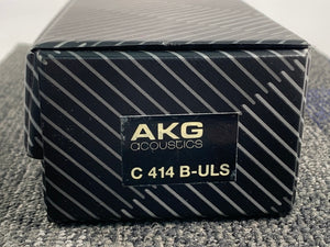 AKG C 414 B-ULS Large Diaphragm Multipattern Condenser Microphone