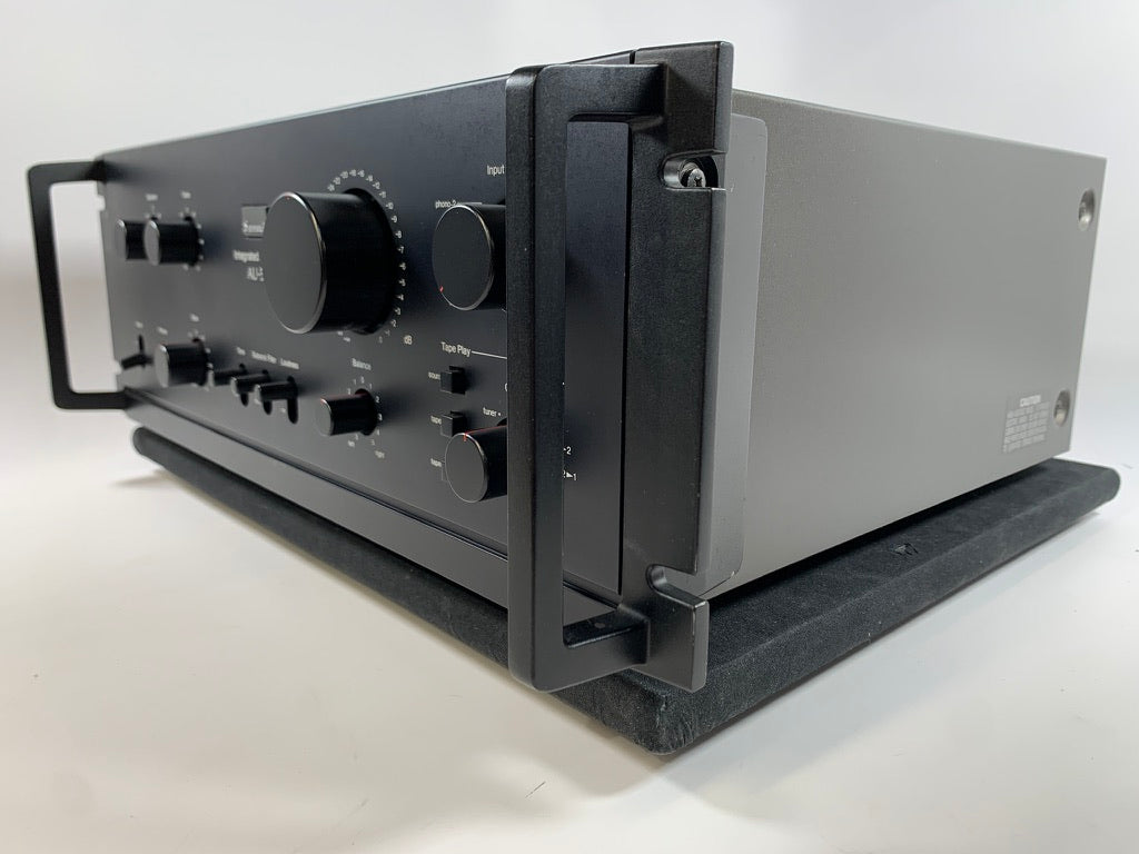 SANSUI AU-517 INTEGRATED AMP W/ORIGINAL RACK HANDLES – Record Mart