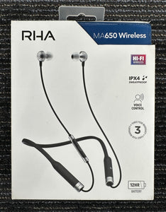 RHA MA650 Wireless Open Box