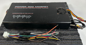 Rockford Fosgate Power 300 Mosfet 4 Channel Old School Power Amplifier