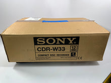 Load image into Gallery viewer, SONY CDR-W33 COMPACT DISC RECORDER