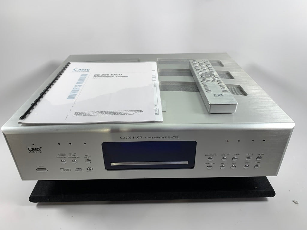 CARY 306 SACD PROFESSIONAL VERSION W/REMOTE FOR PARTS ONLY