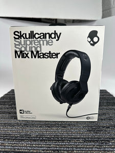 Skullcandy Mix Master DJ Headphones Matte Black Open Box