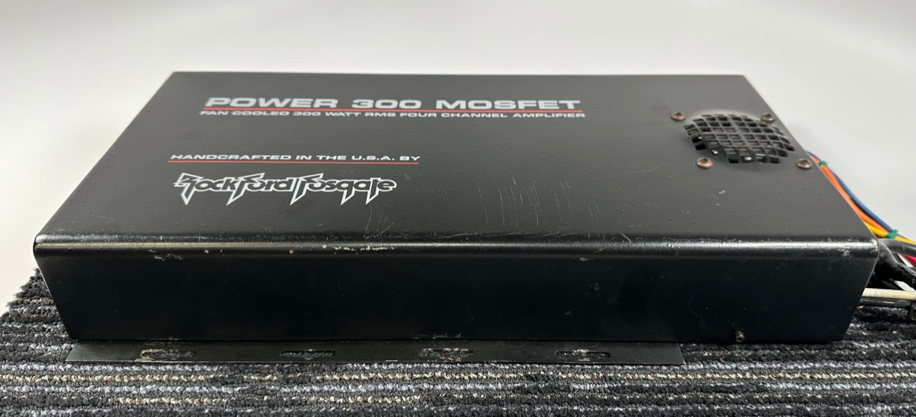 Rockford Fosgate Power 300 Mosfet 4 Channel Old School Power