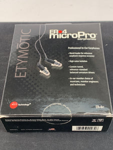 Etymotic ER4-PT Micro Pro In Ear Monitors
