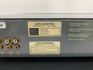 SOTA Vanguard / Sphinx Project 9 PJ9-2 CD PLAYER w/Remote Parts/repair