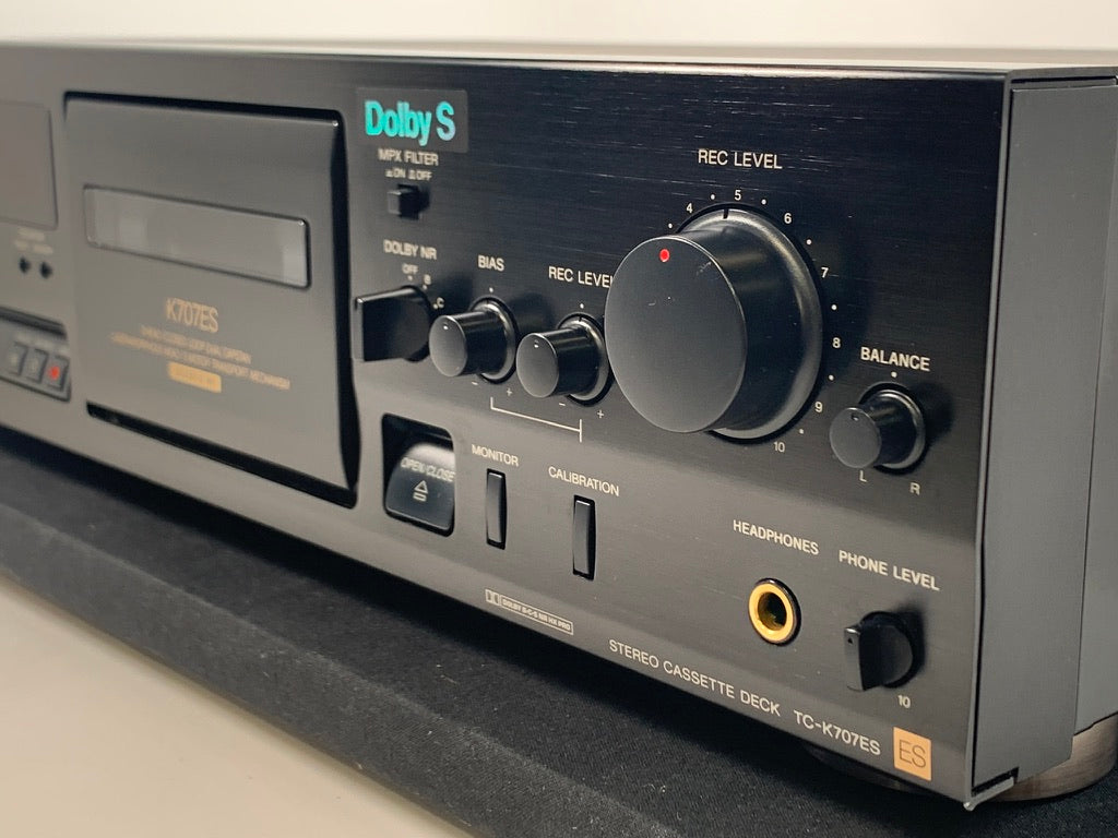 SONY TC-K707ES 3 HEAD CASSETTE DECK W/DOLBY B/C/S NR – Record Mart