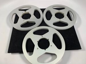 SCOTCH 10.5" METAL TAPE REELS FOR 1/4" TAPE 3 PACK