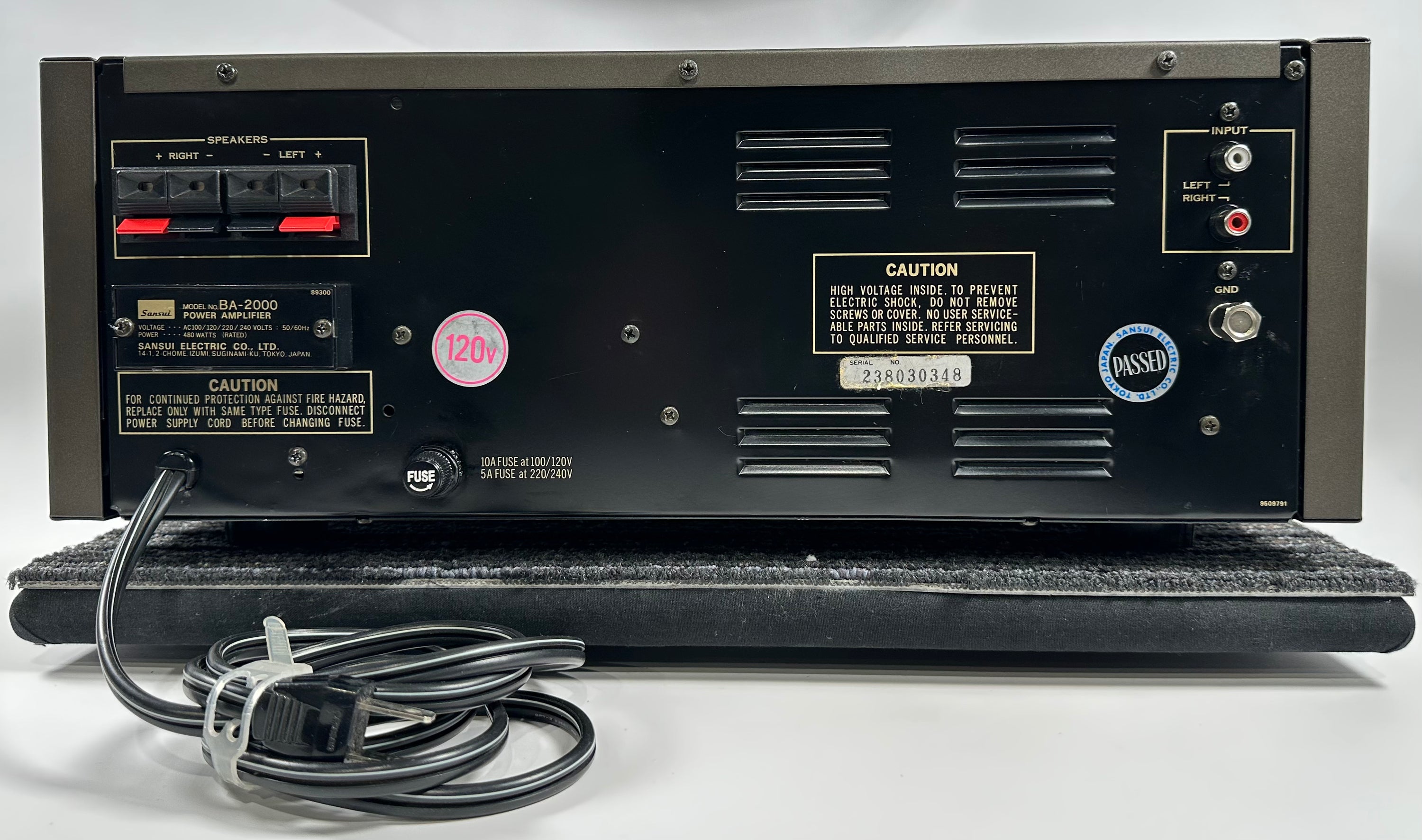 Sansui BA-2000 Power Amplifier – Record Mart HiFi Sansui BA-2000 Power Amplifier – Record Mart HiFi