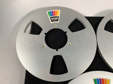 Load image into Gallery viewer, AMPEX 406 10.5&quot; METAL TAPE REELS FOR 1/4&quot; TAPE 3 PACK