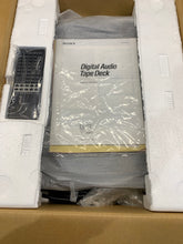 Load image into Gallery viewer, SONY DTC-59ES DIGITAL AUDIO TAPE DECK W/REMOTE &amp; ORIGINAL BOX