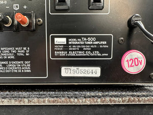Sansui TA-500 DC Integrated Tuner Amplifier