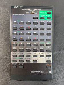 SONY RM-P103 PROGRAMMABLE SYSTEM COMMANDER REMOTE
