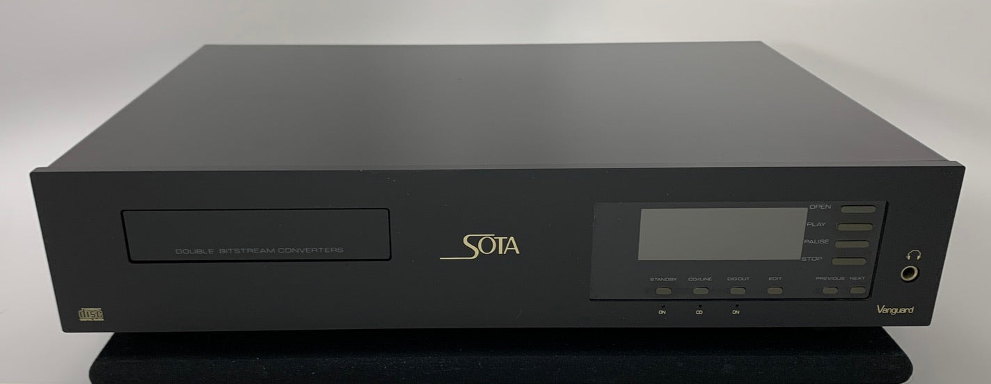 SOTA Vanguard / Sphinx Project 9 PJ9-2 CD PLAYER w/Remote Parts/repair  			