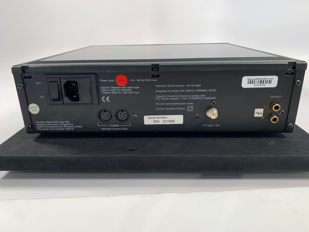 Meridian 504 Stereo FM Tuner