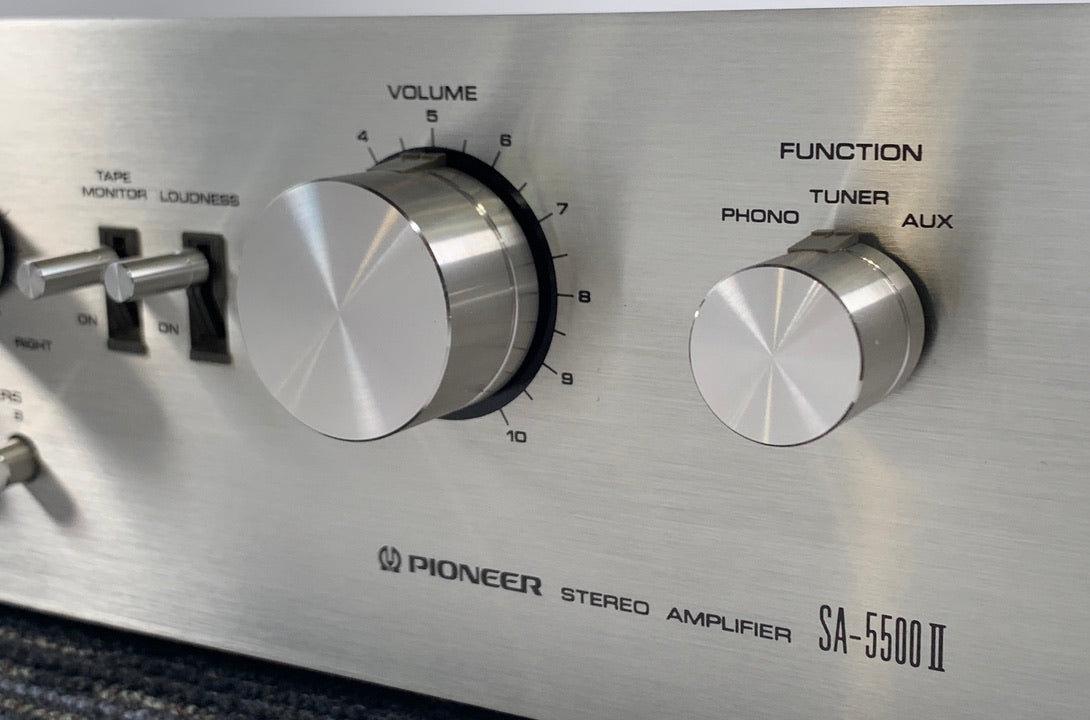 PIONEER SA 5500-II Integrated Amp – Record Mart HiFi