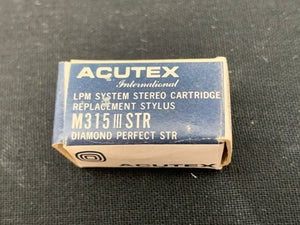 ACUTEX M315III STR REPLACEMENT STYLUS VINTAGE NEW OLD STOCK