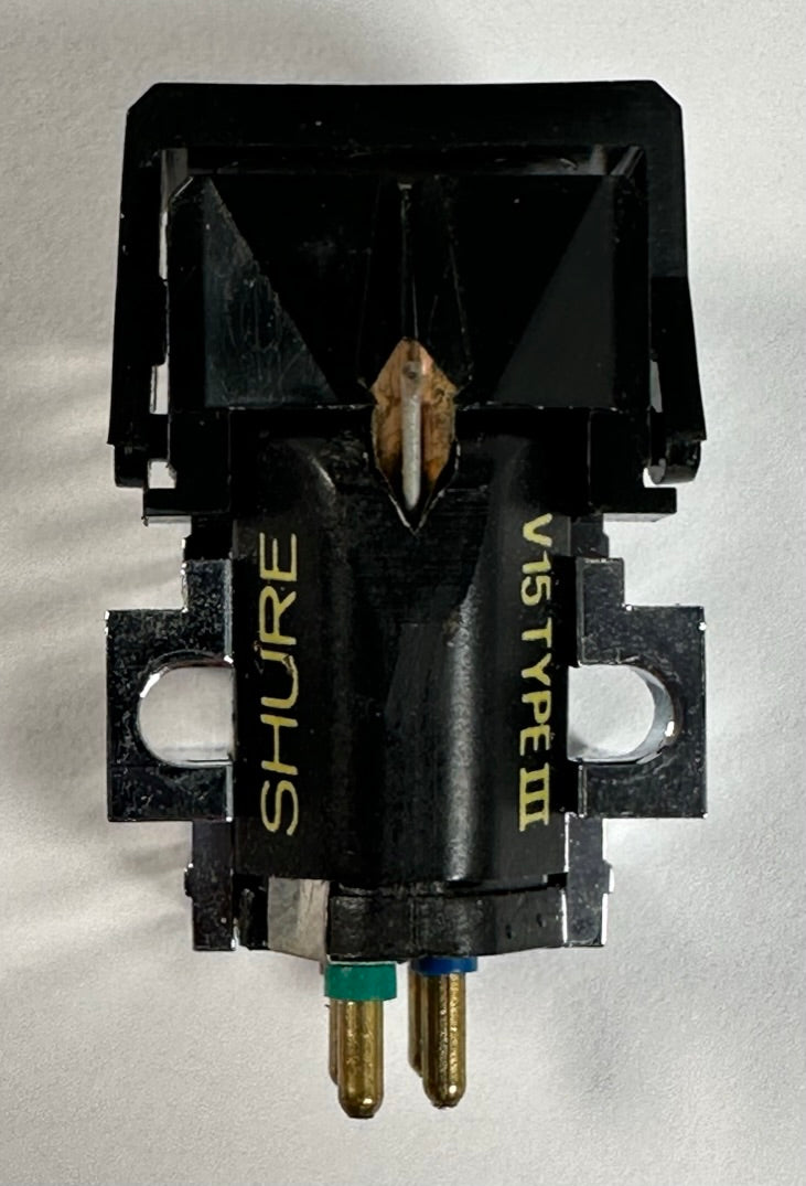 Shure V15 Type III Phono Cartridge with Super Track Plus Stylus