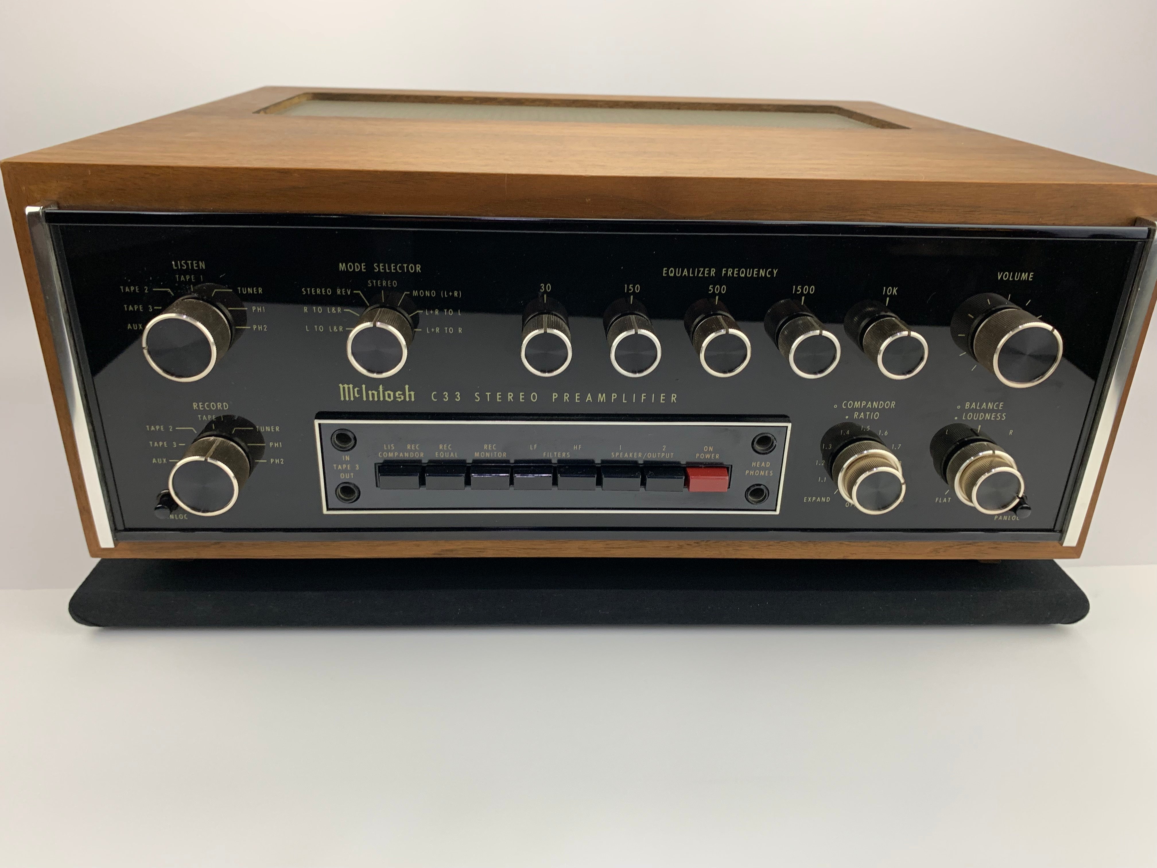 MCINTOSH C33 PREAMP – Record Mart HiFi