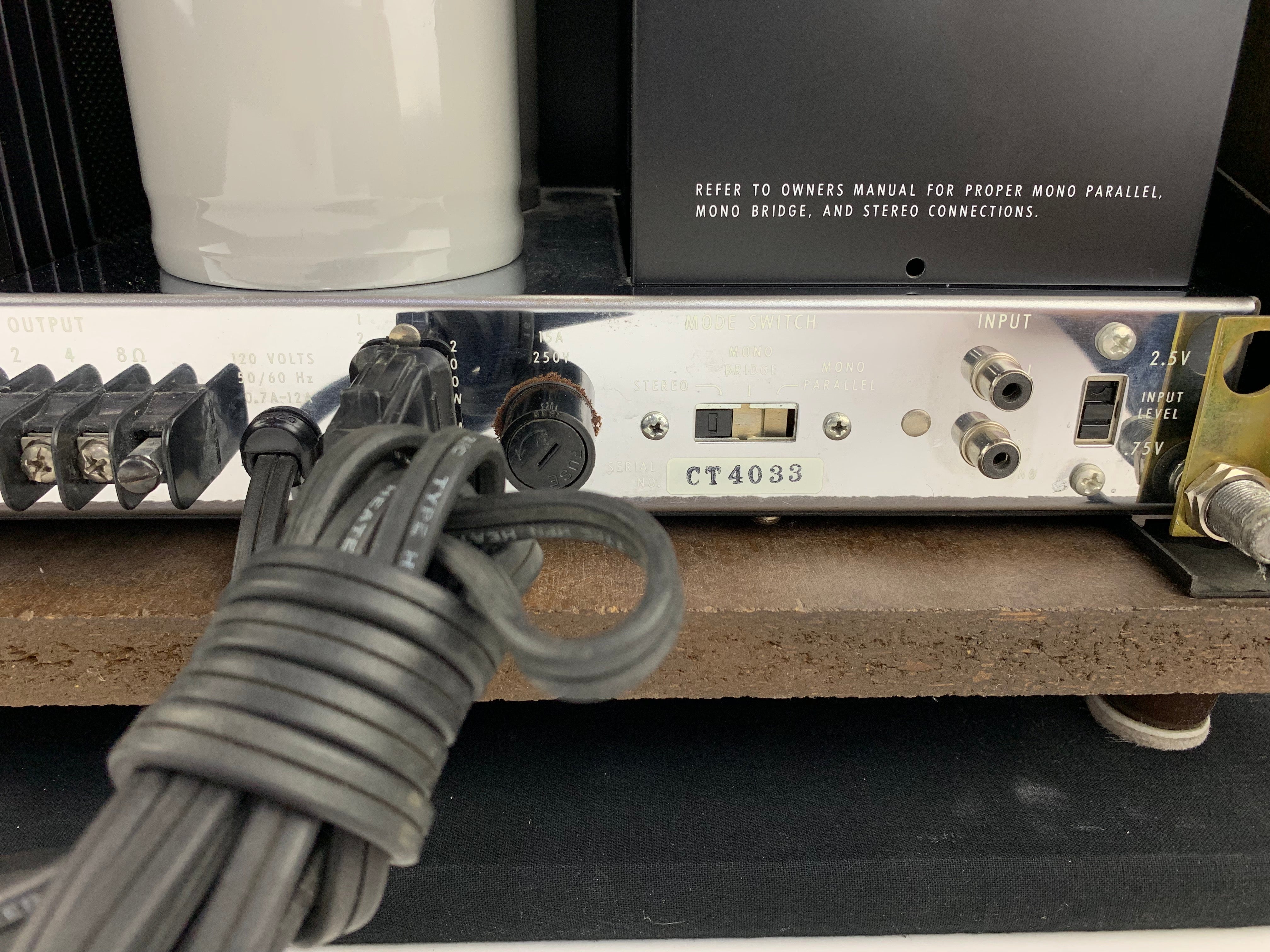 MCINTOSH MC 2255 AMPLIFIER – Record Mart HiFi