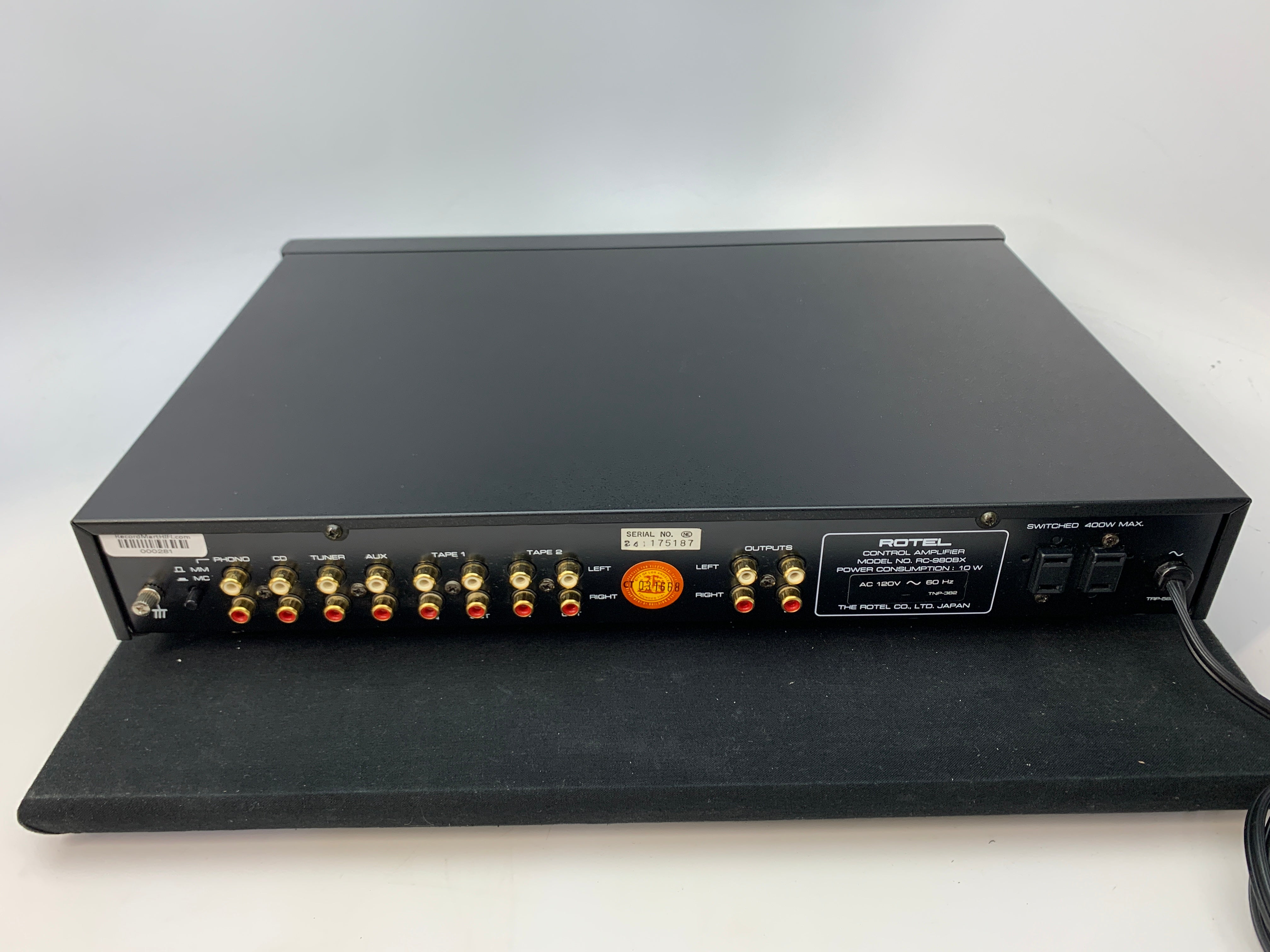 ROTEL RC-980BX PREAMP W/PHONO – Record Mart HiFi