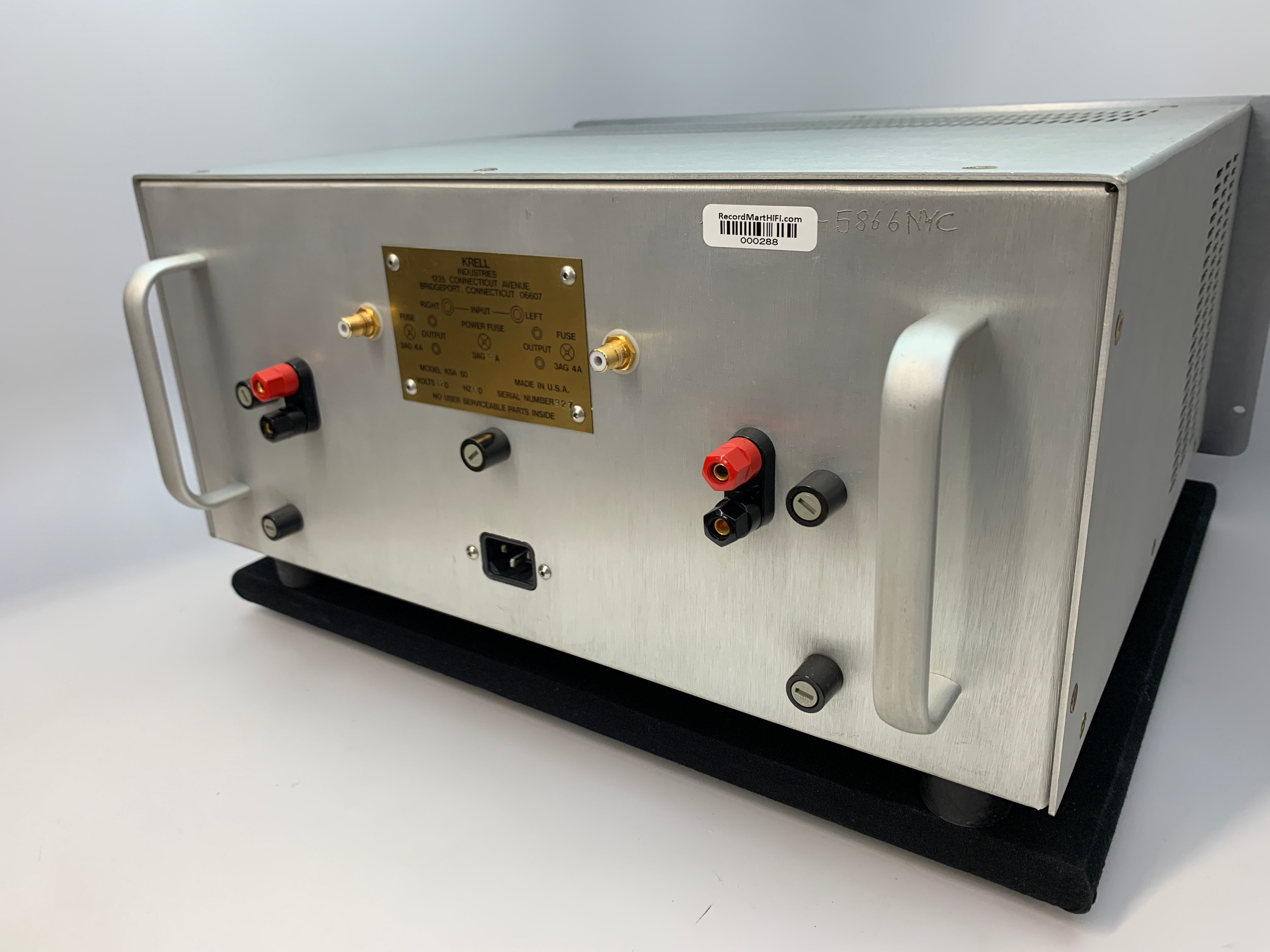 Krell KSA-50 POWER AMPLIFIER – Record Mart HiFi
