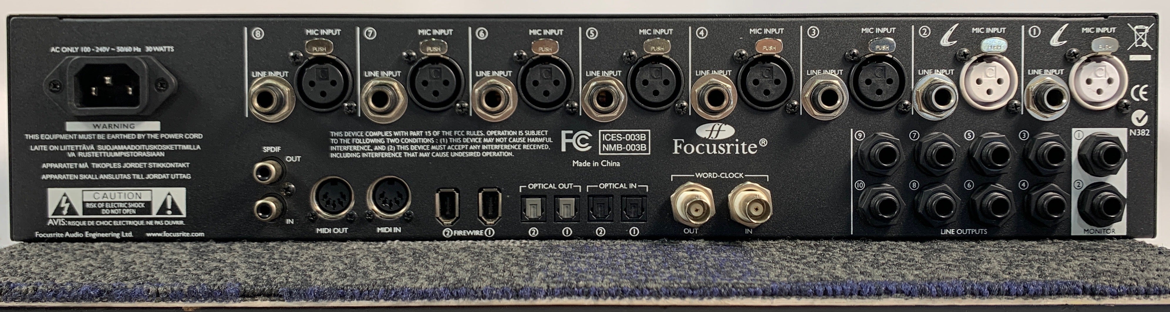 Focusrite Liquid Saffire 56 Audio Interface – Record Mart HiFi