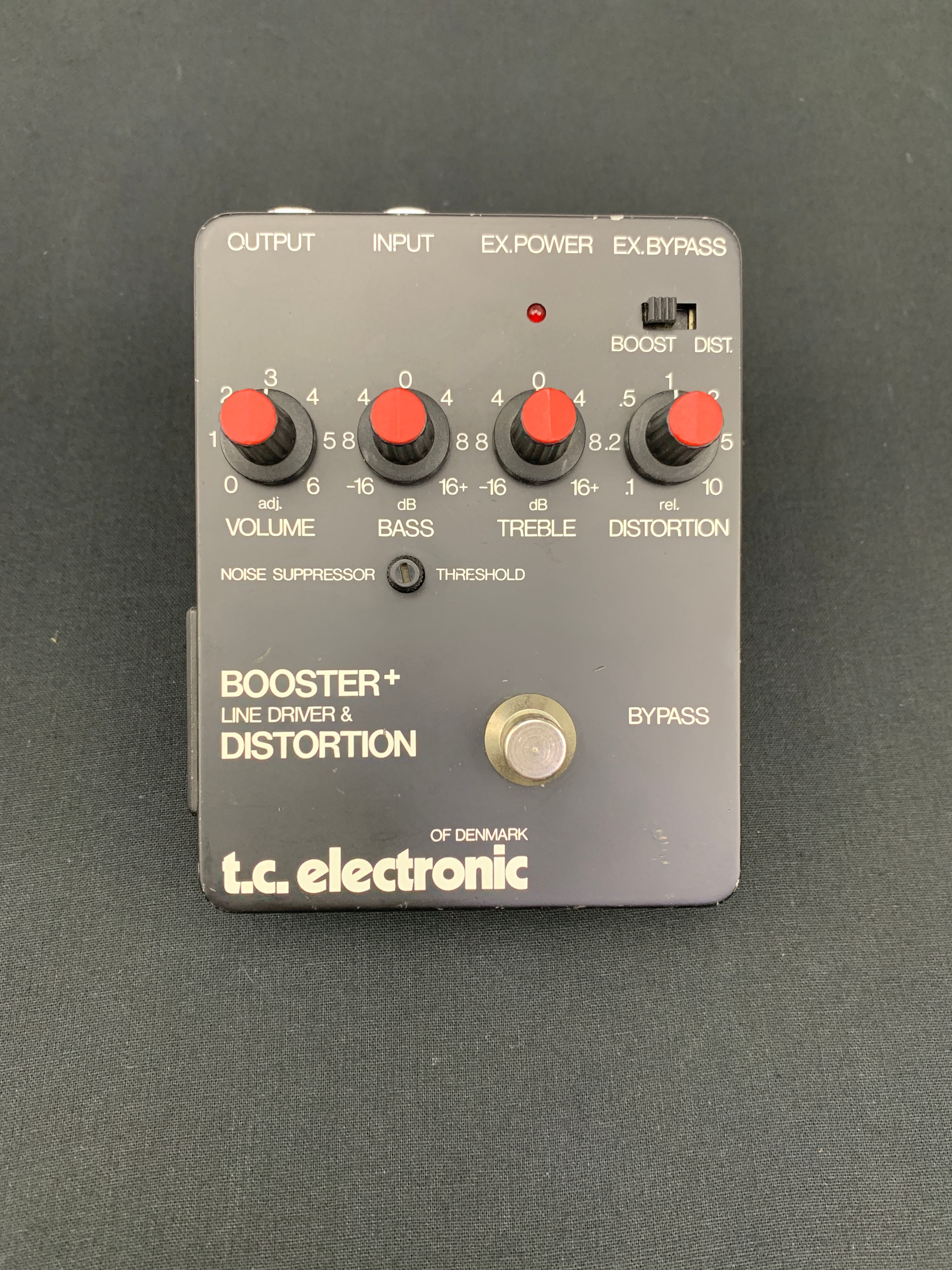 T.C. ELECTRONIC BOOSTER + LINE DRIVER & DISTORTION BOX