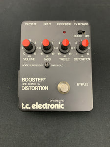 T.C. ELECTRONIC BOOSTER + LINE DRIVER & DISTORTION BOX