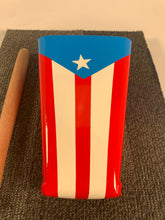 Load image into Gallery viewer, Hand Held Cowbell with Painted Puerto Rican Flag Professional Large