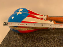 Load image into Gallery viewer, Maracas Leather Professional Puerto Rican Flag w/bag