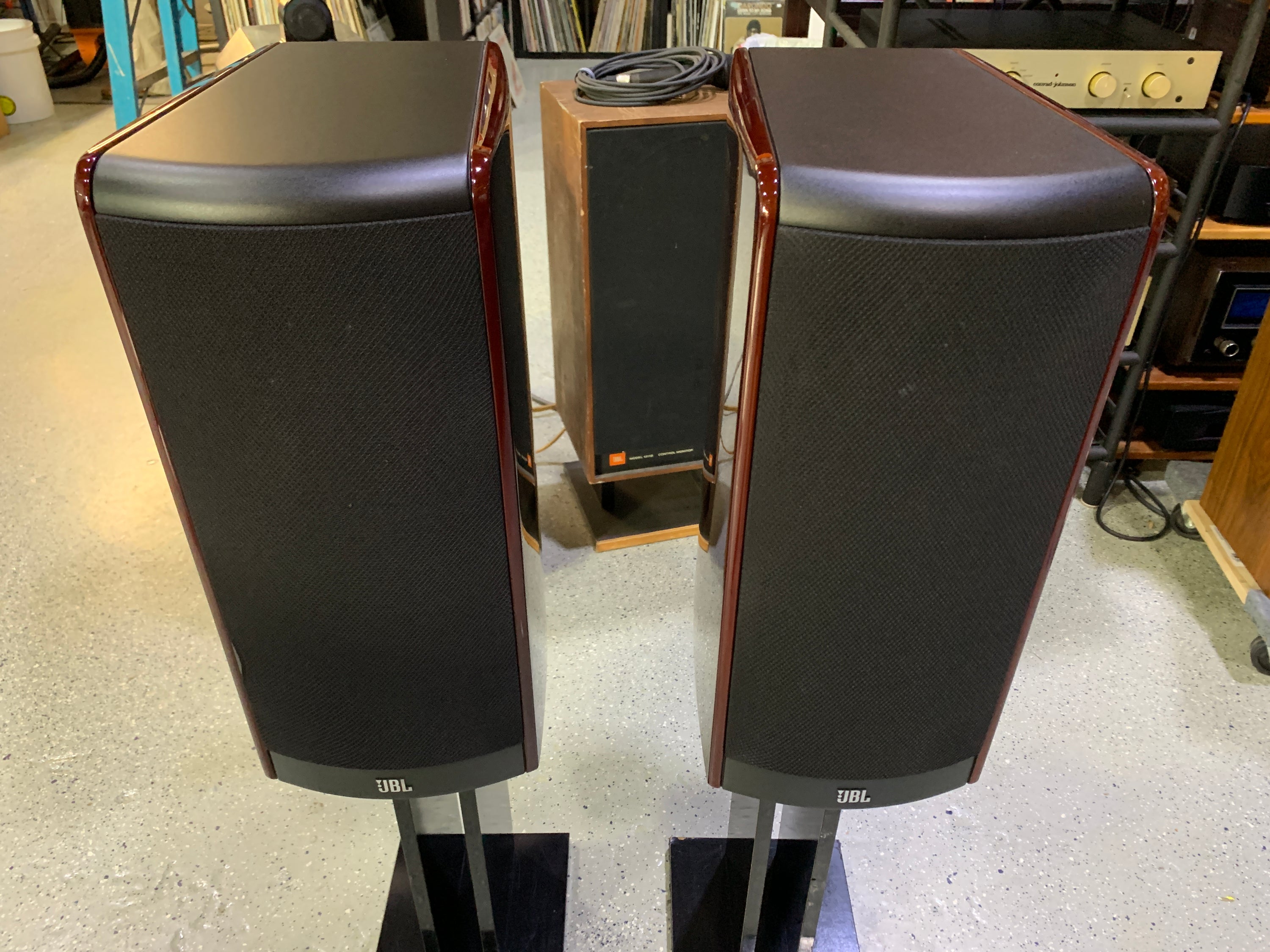 JBL LS-40 SPEAKERS IN ROSEWOOD