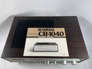 Yamaha CR-1040 Receiver serviced w/original owners manual