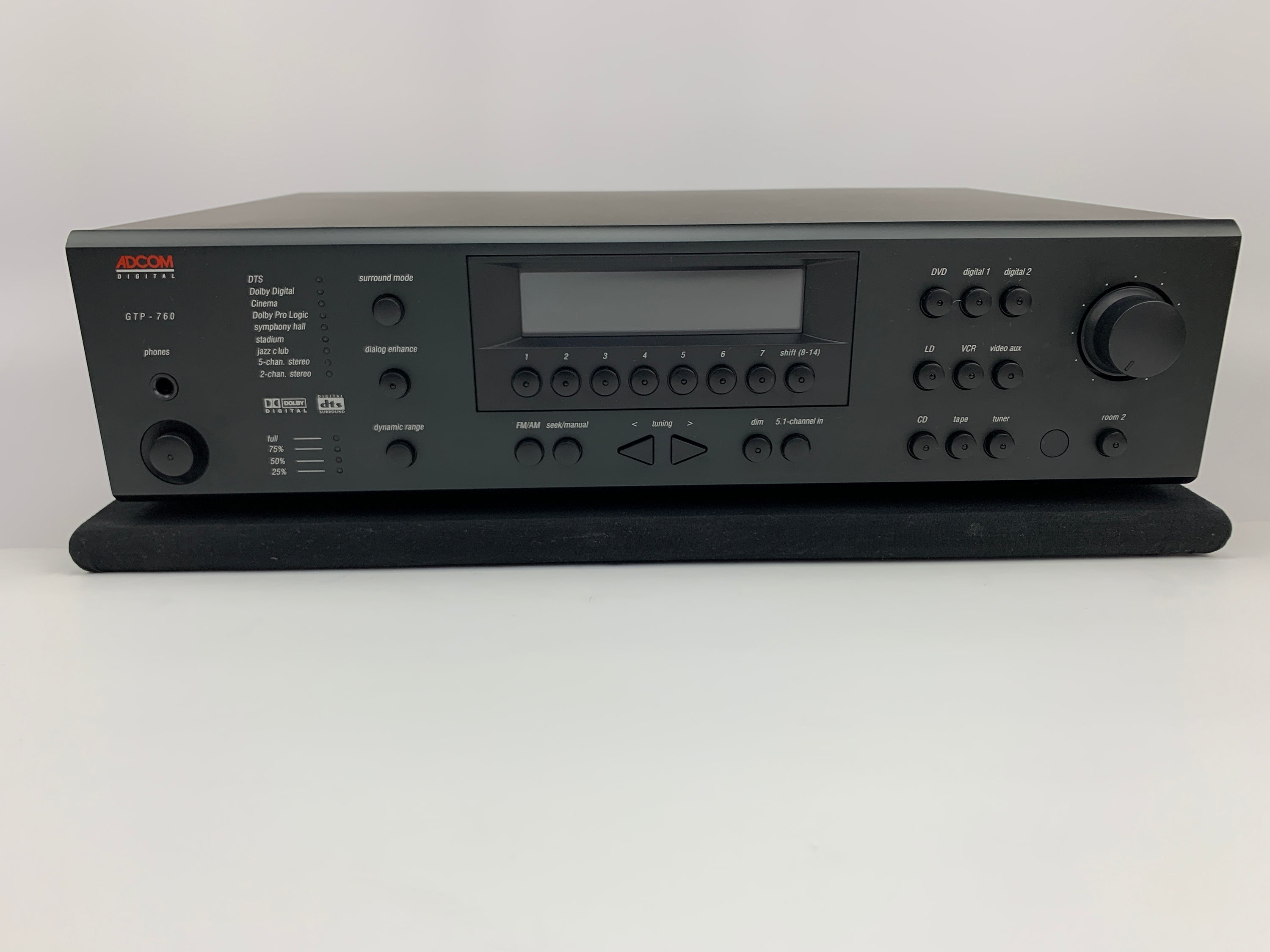 ADCOM GTP-760 5 CHANNEL TUNER PREAMPLIFIER