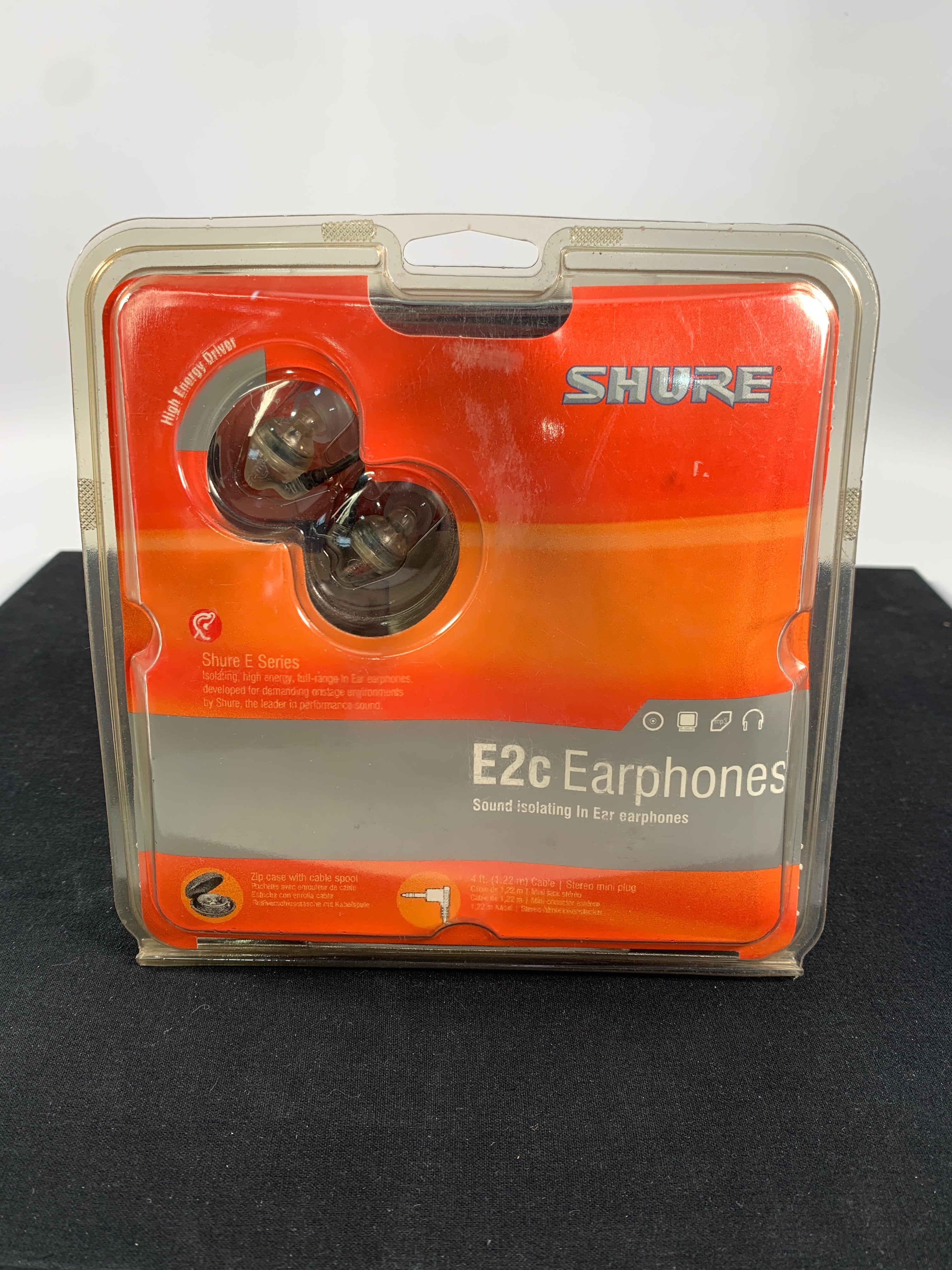 SHURE E2c SOUND ISOLATING IN EAR EARPONES