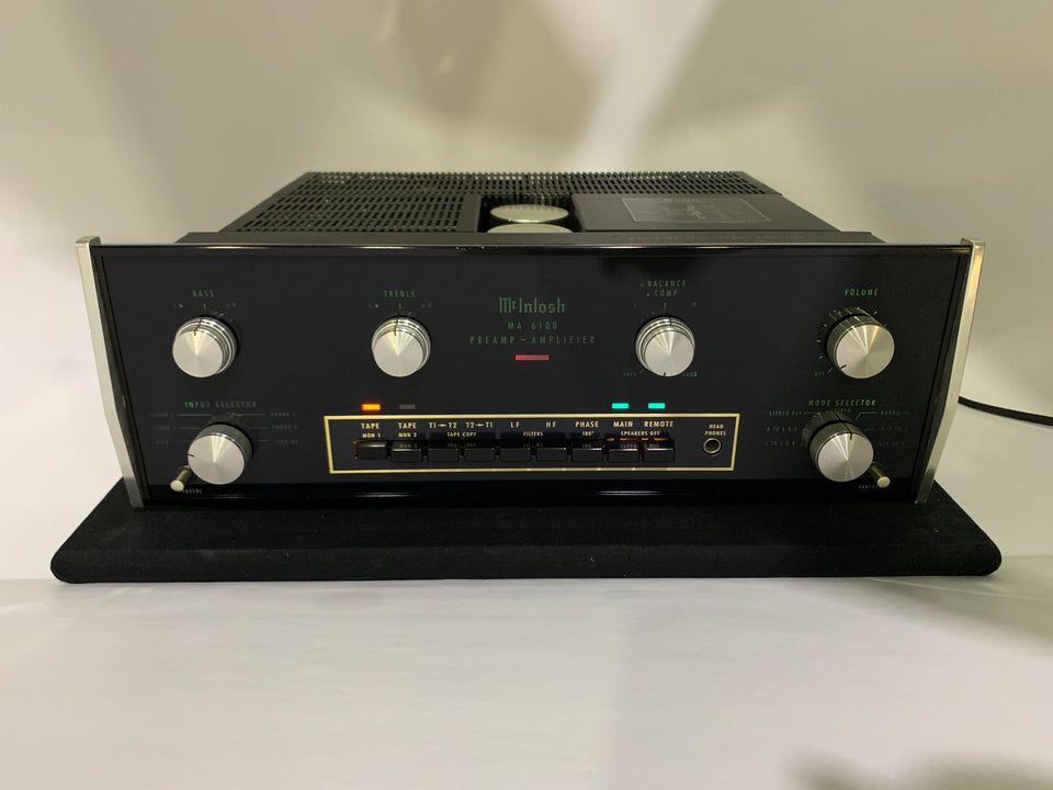 MCINTOSH MA 6100 70W Integrated PreAmp/Amplifier – Record Mart HiFi
