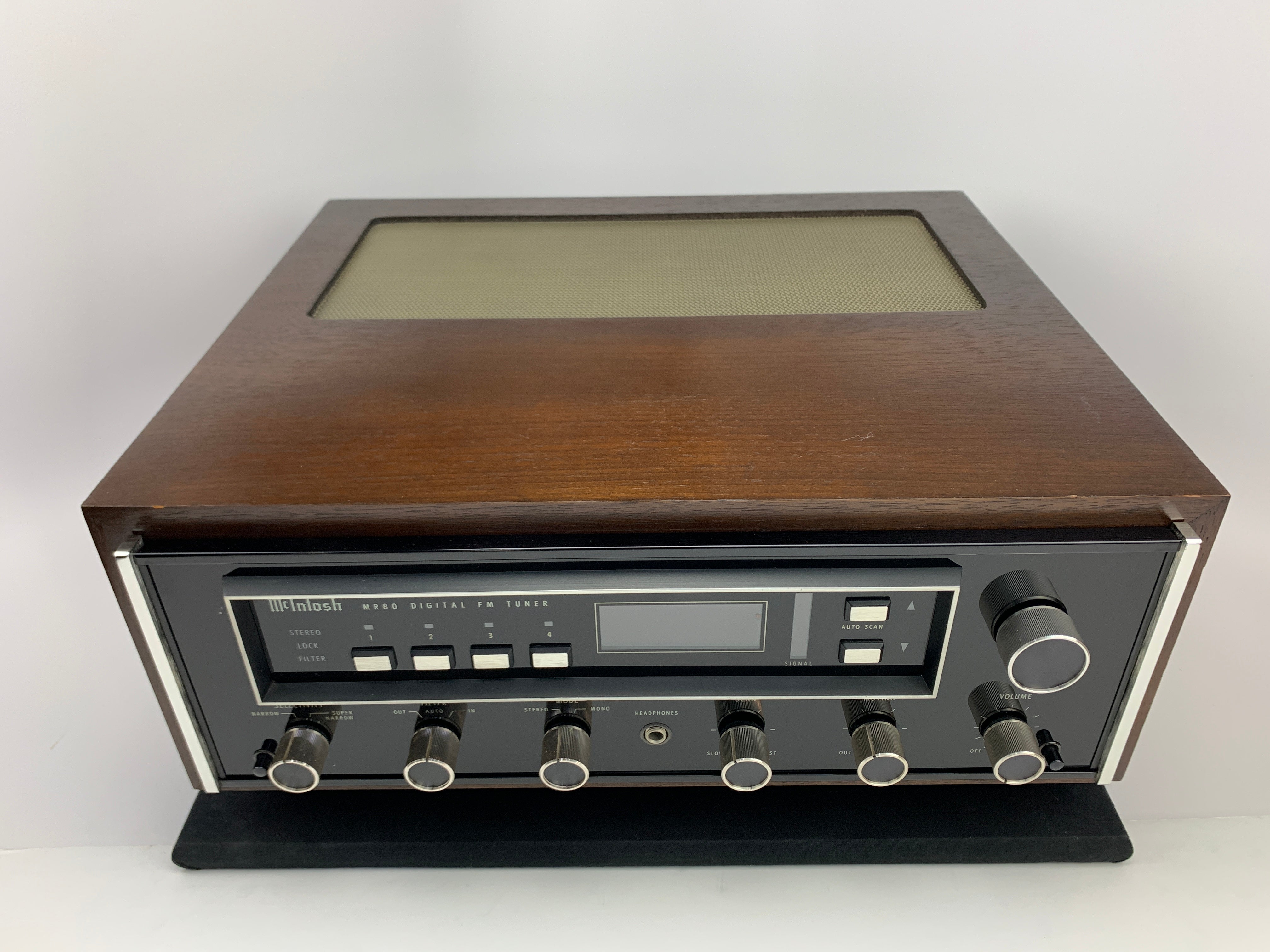 McIntoshマッキントッシュ～★MR80デジタルFMチューナー ガラスパネル マッキントッシュ～☆MR80デジタルFMチューナー ガラスパネル McIntosh