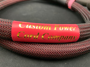 Custom Power Cord Company Model 11 6 Foot Power Cord