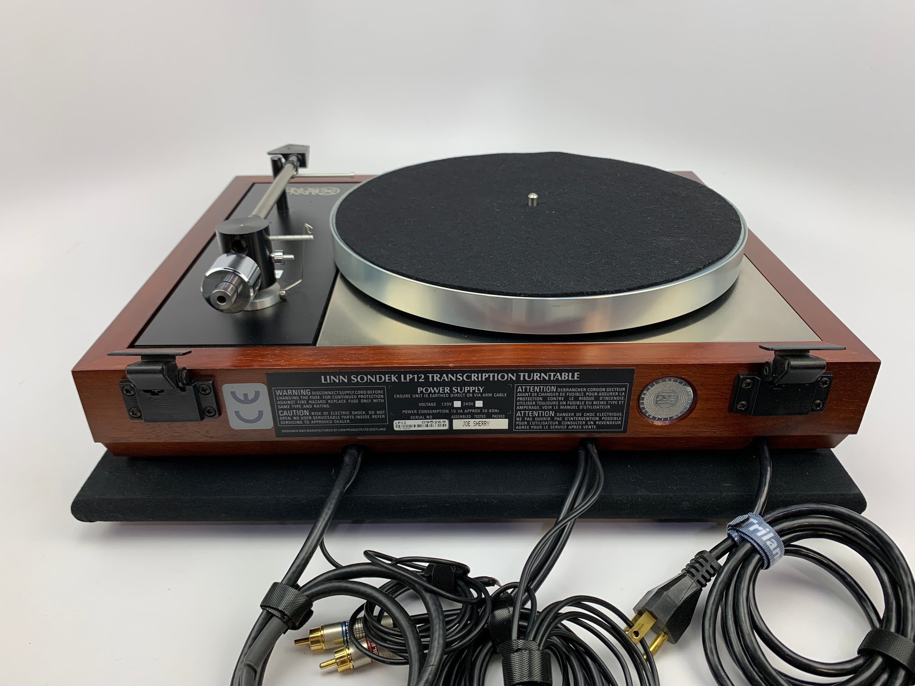 LINN SONDEK LP12 25TH ANNIVERSARY EDITION W/NAIM AUDIO PREFIX PREAMP & NAIM ARO UNI PIVOT TONEARM AND HERCULES POWER SUPPLY