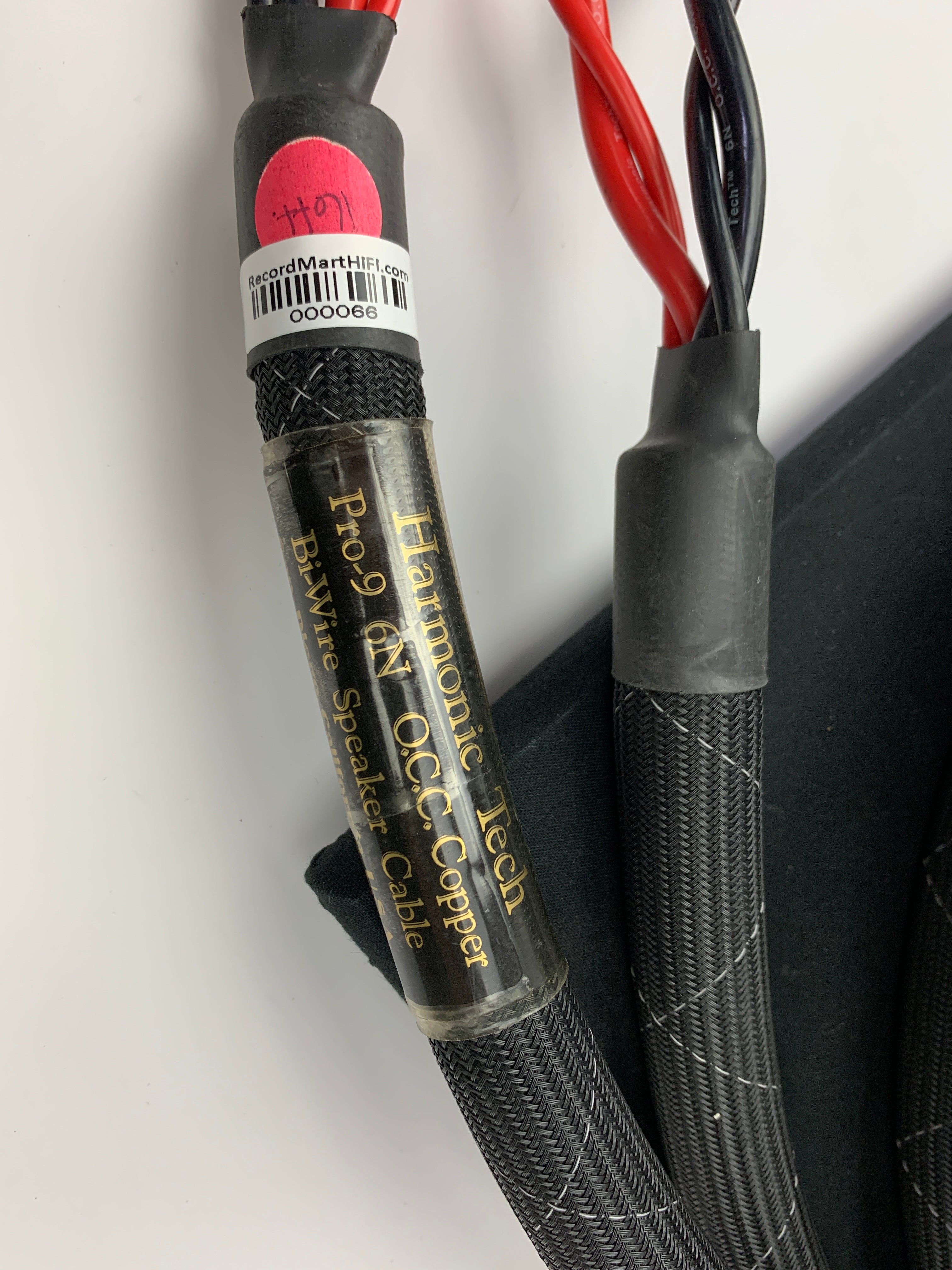 HARMONIC TECH PRO-9 6N BIWIRE SPEAKER CABLES 16 FOOT – Record Mart