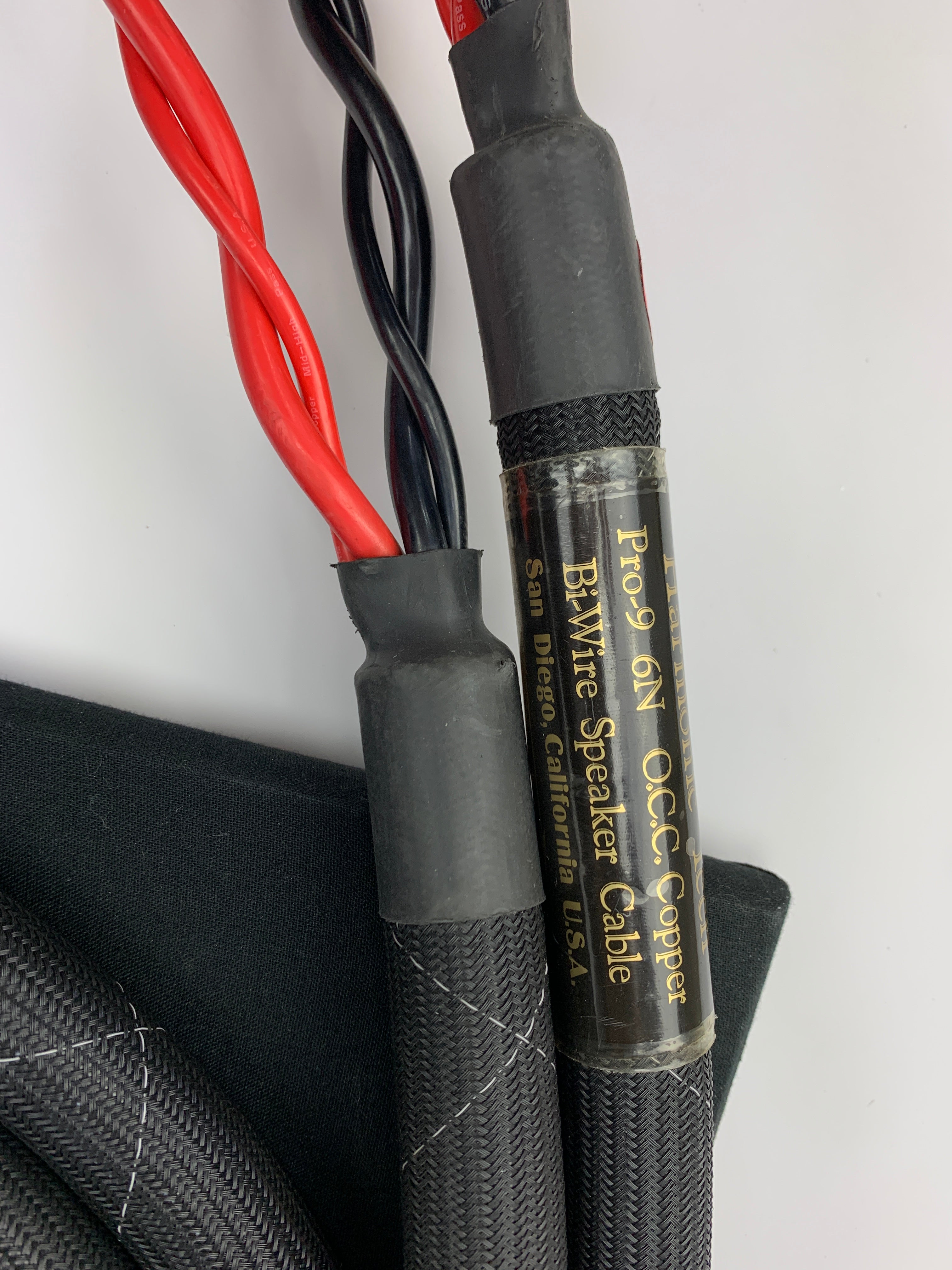 HARMONIC TECH PRO-9 6N BIWIRE SPEAKER CABLES 16 FOOT – Record Mart