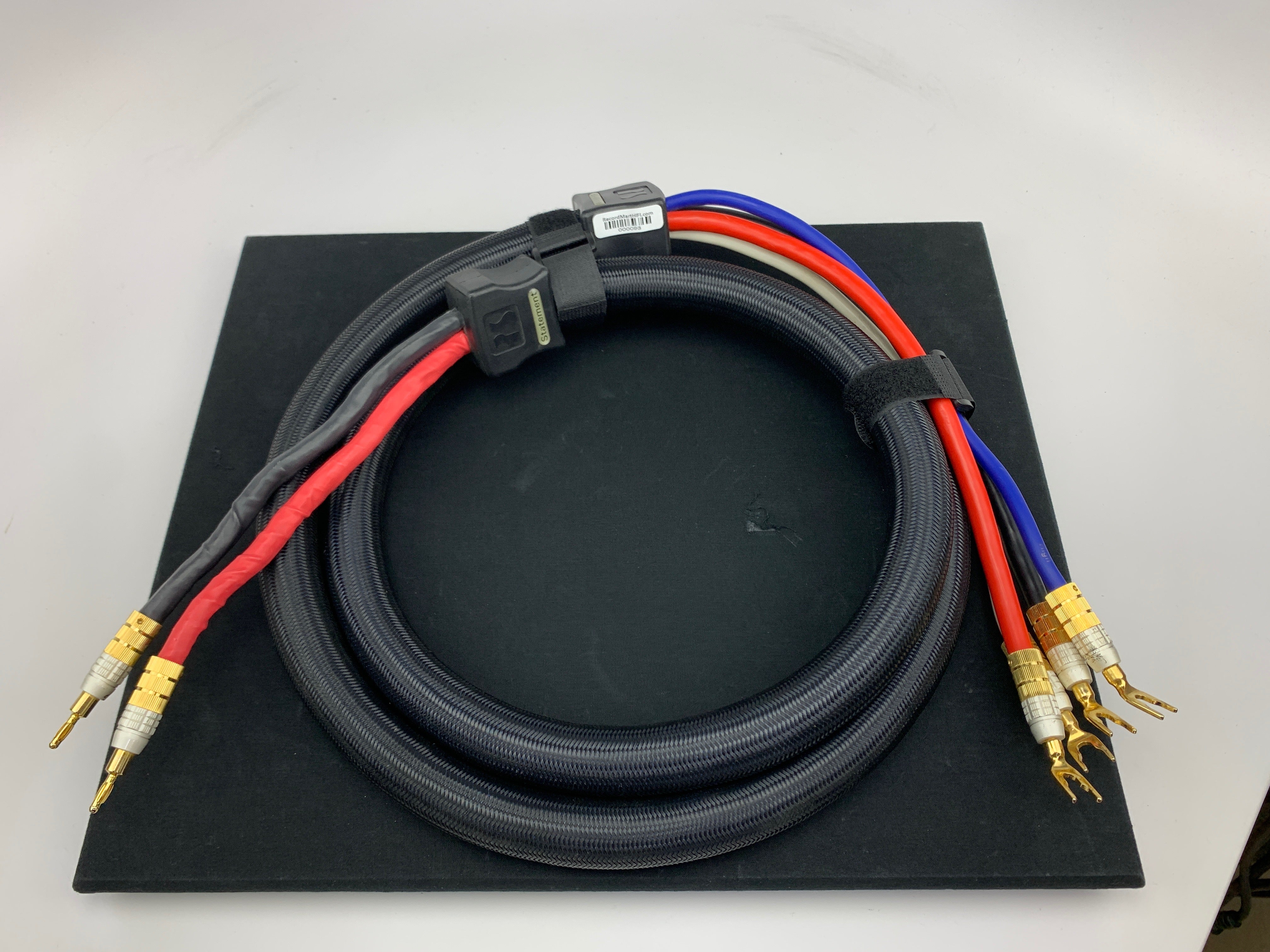 PS AUDIO XSTREME STATEMENT BIWIRE SPEAKER CABLES 2.5 METER